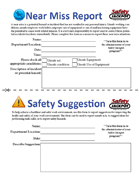 Near Miss and Safety Suggestions English