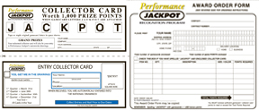 Award Order Forms and Collector Cards